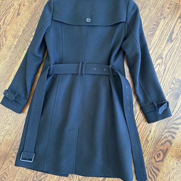 Burberry Brit Rushmond Wool/ Cashmere Trench Coat - Size 4 - Picture 4 of 4